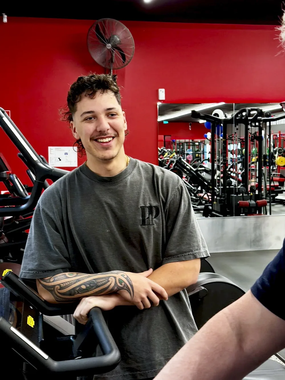 Kruz coaching at Priority One Performance